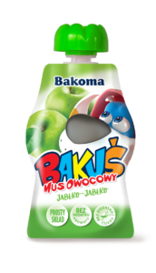 BAKUŚ DO KIESZONKI MUS OWOCOWY